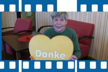 „Danke“ – Ein kleiner Film der Bewohner des CURA Seniorencentrum Heiligenhafen