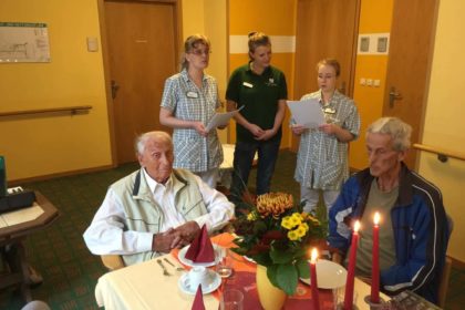 Ein Korb voller Wünsche zum 101.Geburtstag