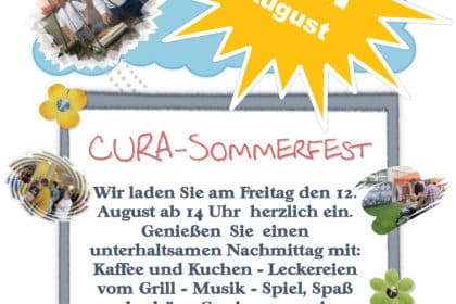 CURA Seniorencentrum Heiligenhafen lädt zum Sommerfest!